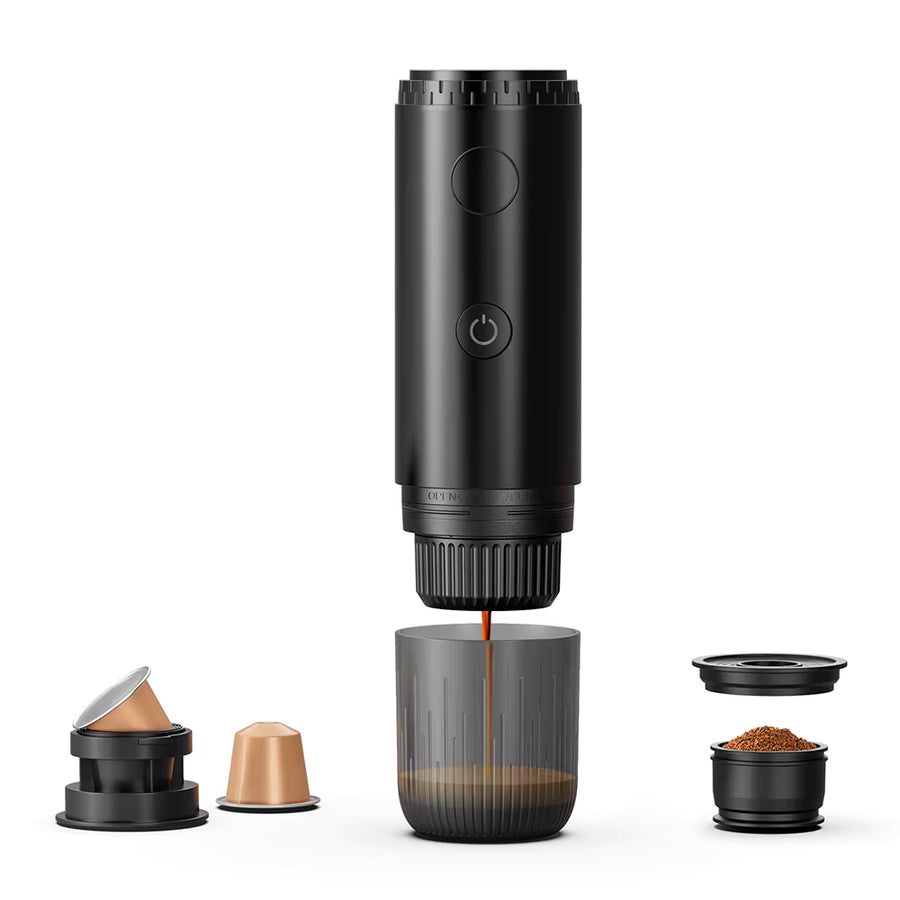 PressoBottle draagbare espressomachine — Koffie voor onderweg — cold brew of piepheet